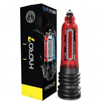 Гидропомпа BATHMATE HYDRO7 BRILLIANT красная